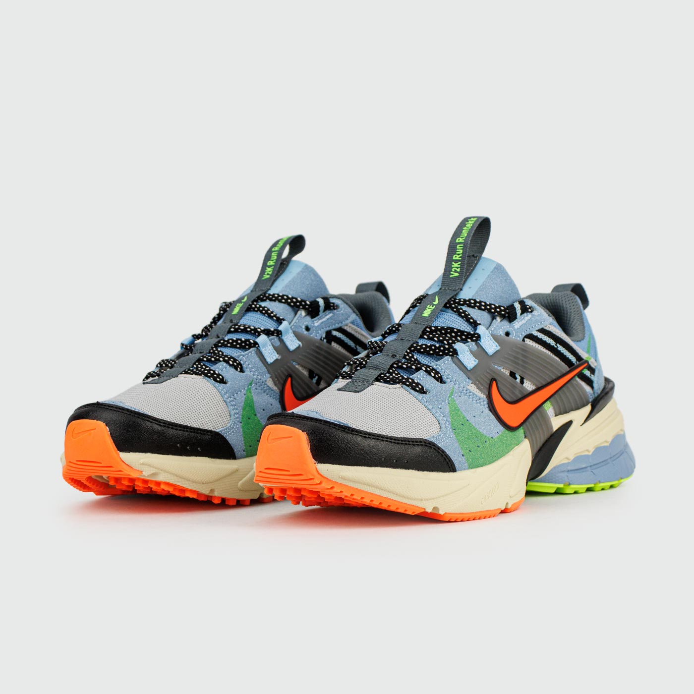 Кроссовки Nike V2K Run Blue Orange Кроссовки Nike V2K Run Blue Orange