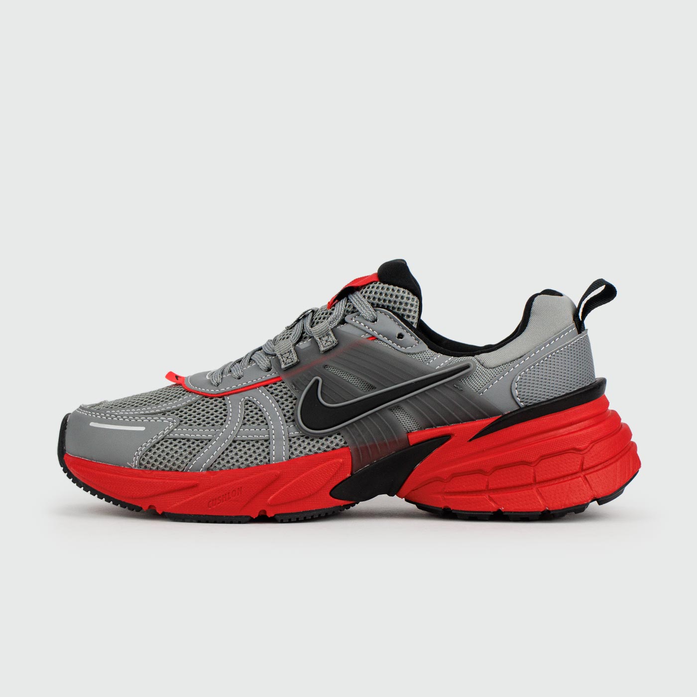 Кроссовки Nike V2K Run Grey / Red Кроссовки Nike V2K Run Grey / Red