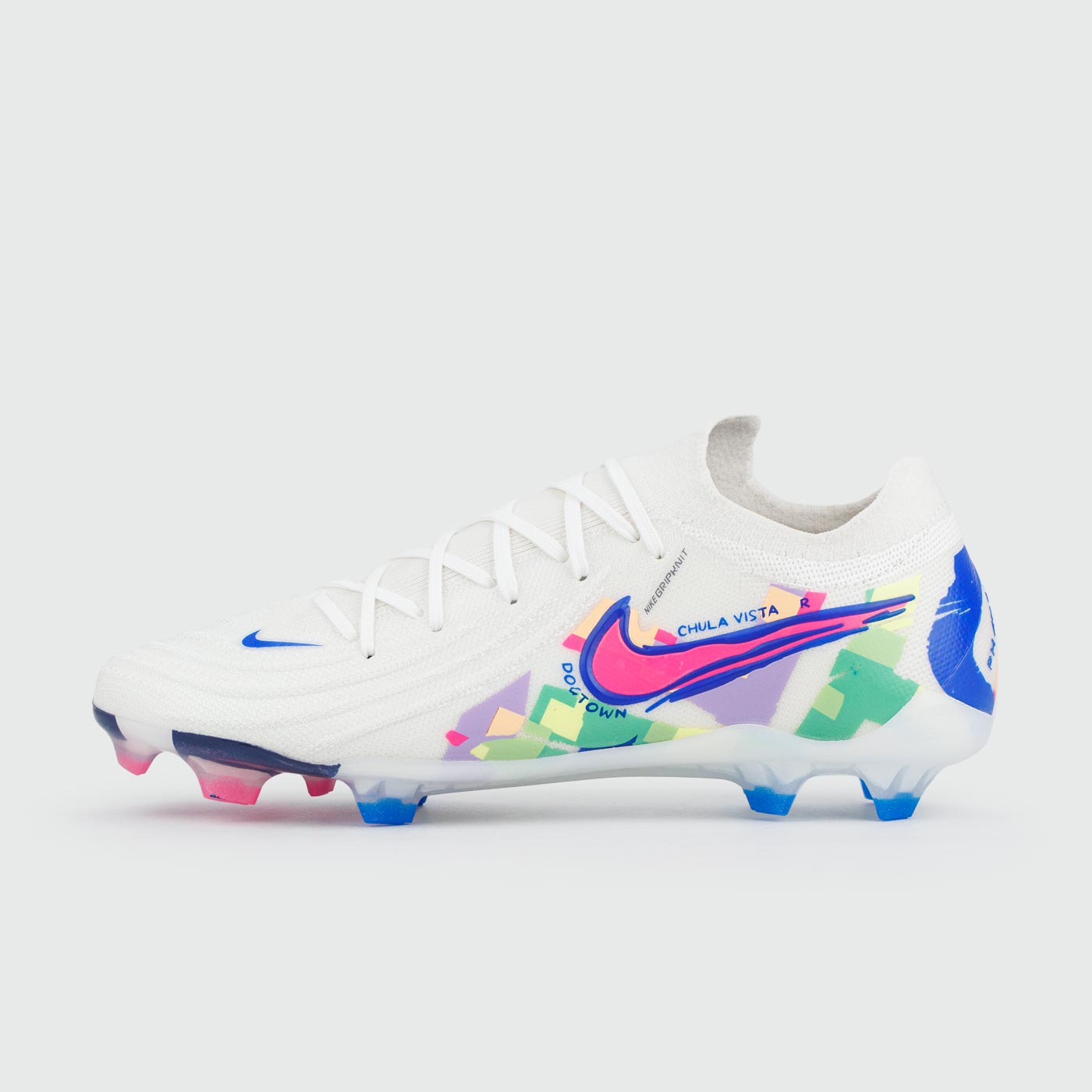 Бутсы Nike Phantom GX II Elite FG White Бутсы Nike Phantom GX II Elite FG White