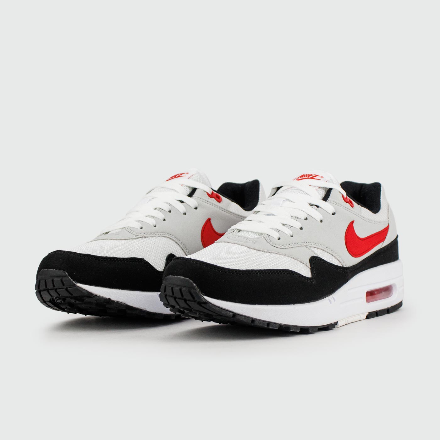 Кроссовки Nike Air Max 1 Black Grey Red Кроссовки Nike Air Max 1 Black Grey Red