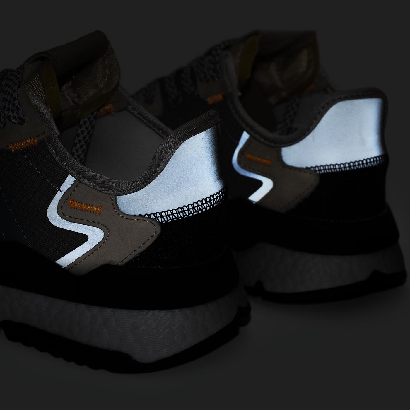 Кроссовки Adidas Nite Jogger Multi Solid Grey Wmns Кроссовки Adidas Nite Jogger Multi Solid Grey Wmns