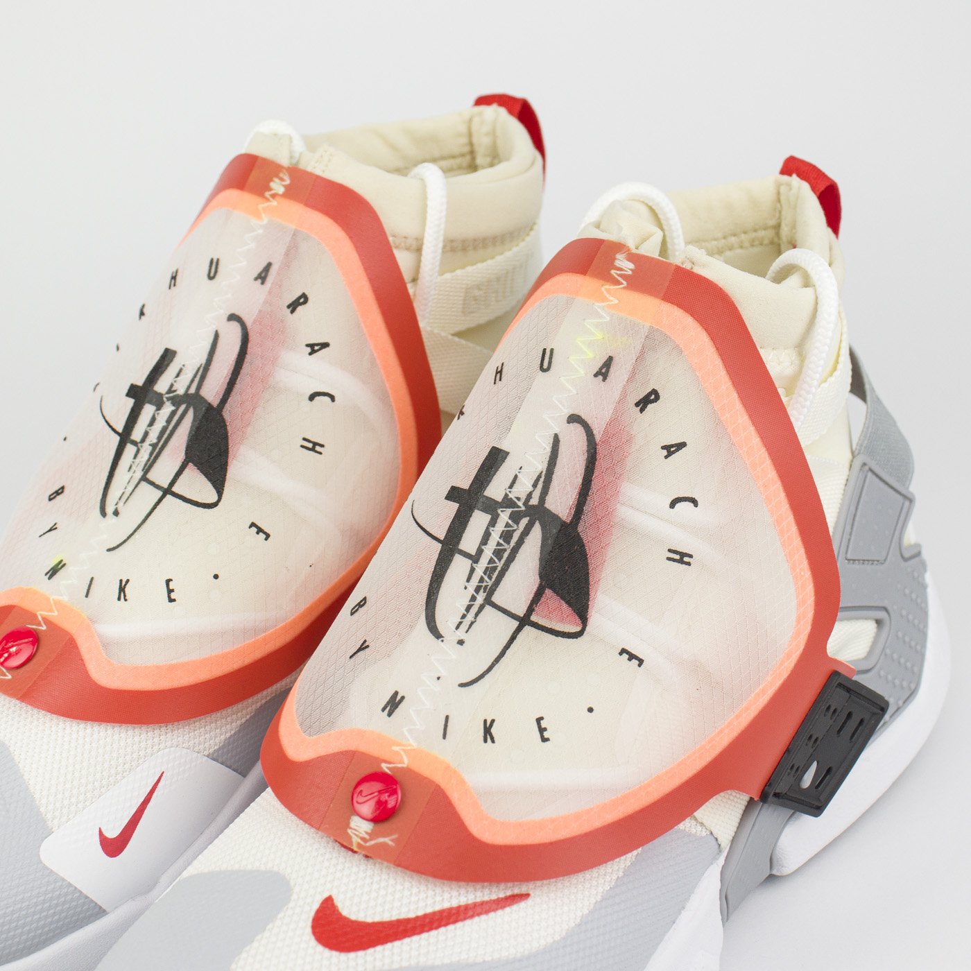 Кроссовки Nike Air Huarache Gripp L.Grey / Red Wmns. Кроссовки Nike Air Huarache Gripp L.Grey / Red Wmns.