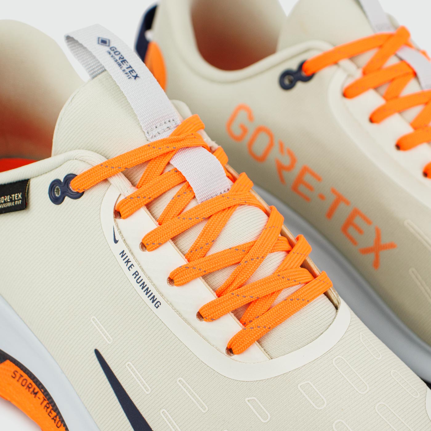 Кроссовки Nike Infinity Run 4 GORE-TEX Grey Orange
