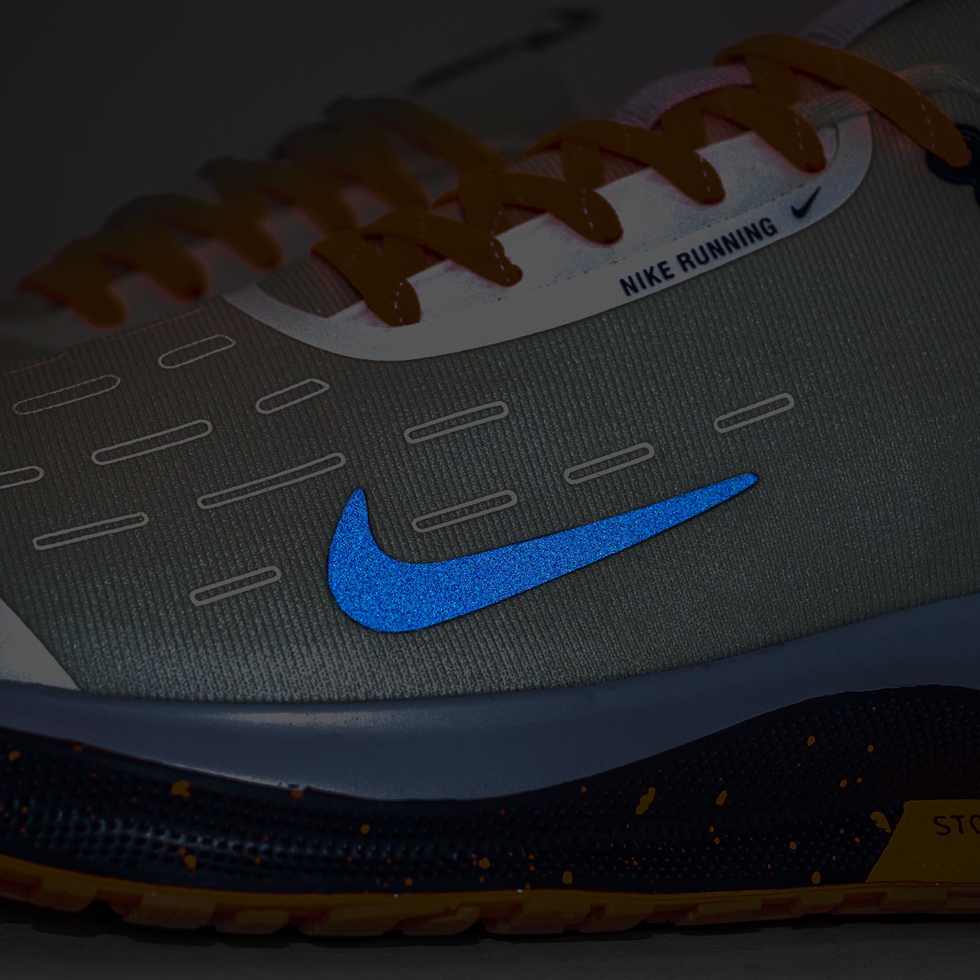 Кроссовки Nike Infinity Run 4 GORE-TEX Grey Orange