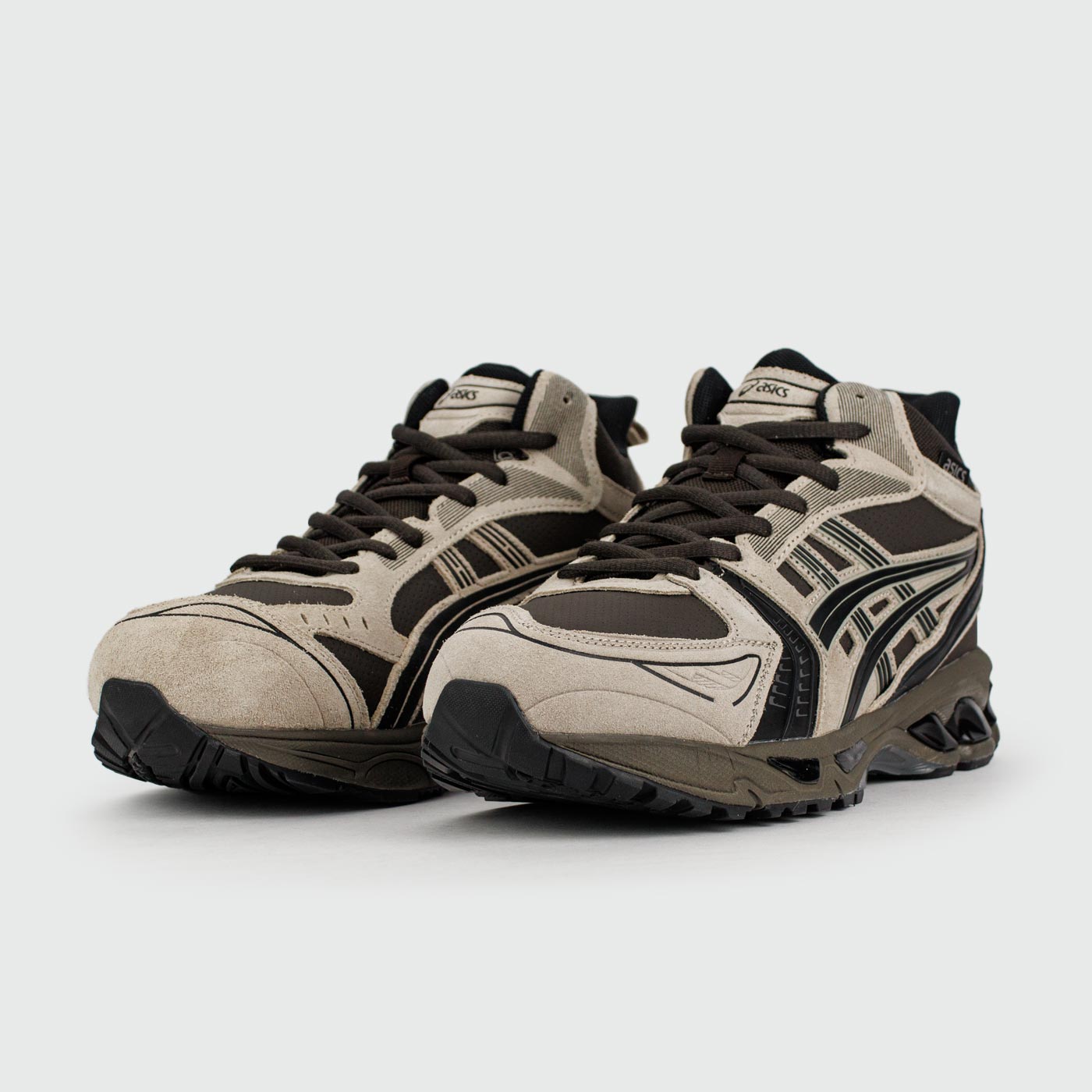 Кроссовки Asics Gel-Kayano 14 Mid Grey Brown with Fur Кроссовки Asics Gel-Kayano 14 Mid Grey Brown with Fur
