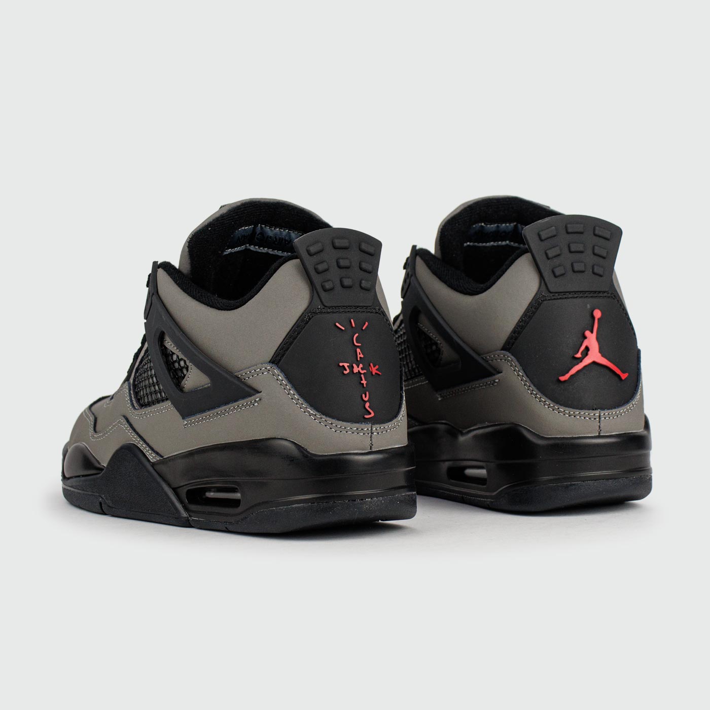 Кроссовки Nike Air Jordan 4 Grey / Black Ftwr. New Кроссовки Nike Air Jordan 4 Grey / Black Ftwr. New