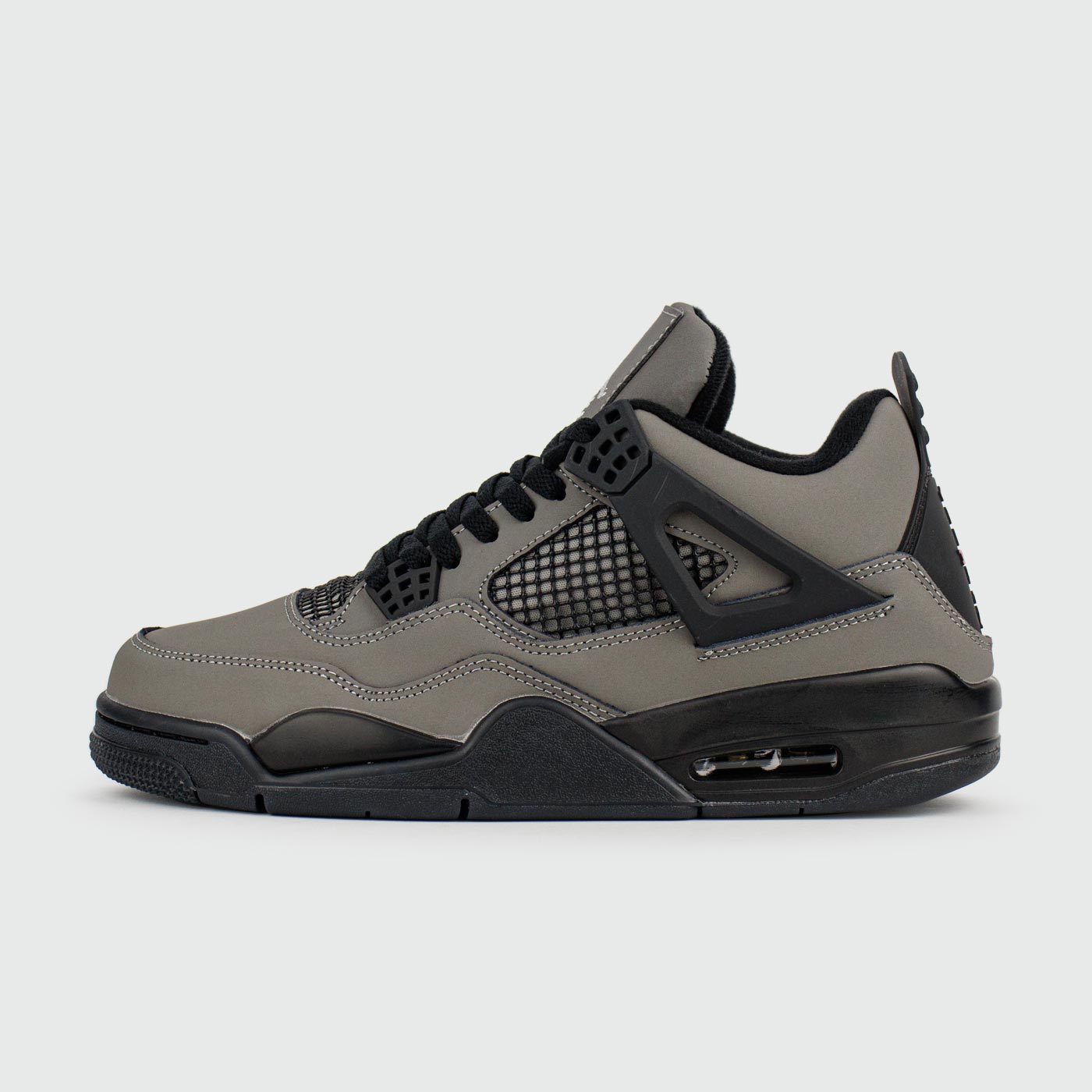 Кроссовки Nike Air Jordan 4 Grey / Black Ftwr. New Кроссовки Nike Air Jordan 4 Grey / Black Ftwr. New