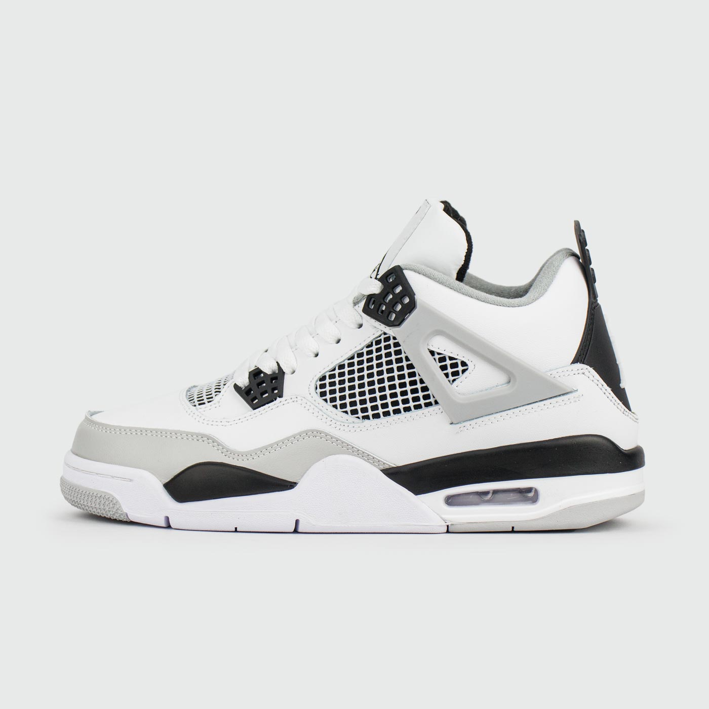 Кроссовки Nike Air Jordan 4 Retro White / Black Кроссовки Nike Air Jordan 4 Retro White / Black