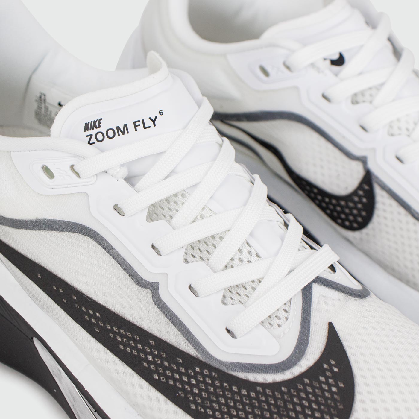 Кроссовки Nike Zoom Fly 6 White Black Wmns Кроссовки Nike Zoom Fly 6 White Black Wmns