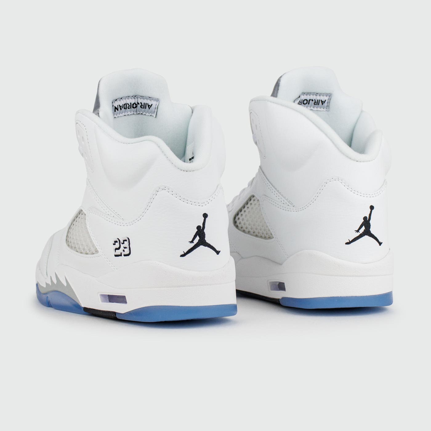 Кроссовки Air Jordan 5 White Blue