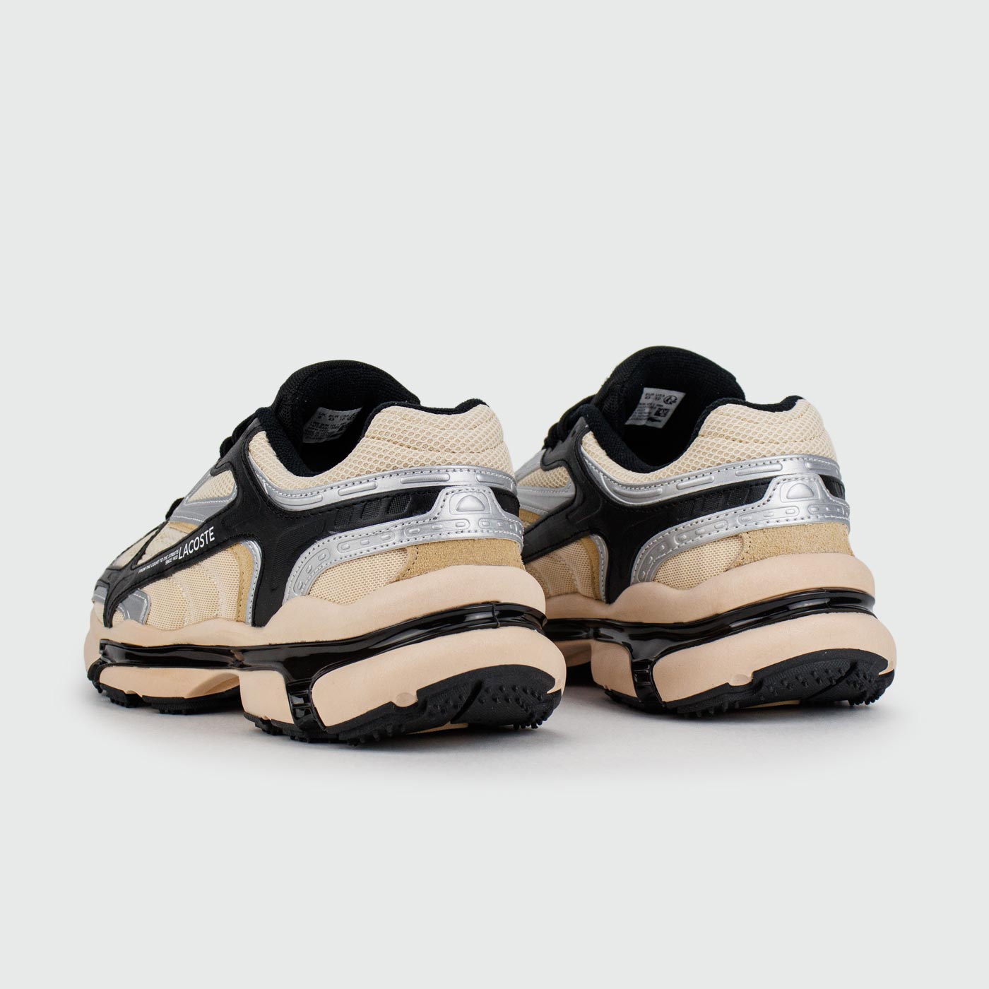 Кроссовки Lacoste LACOSTE L003 2K24 Beige Black Кроссовки Lacoste LACOSTE L003 2K24 Beige Black