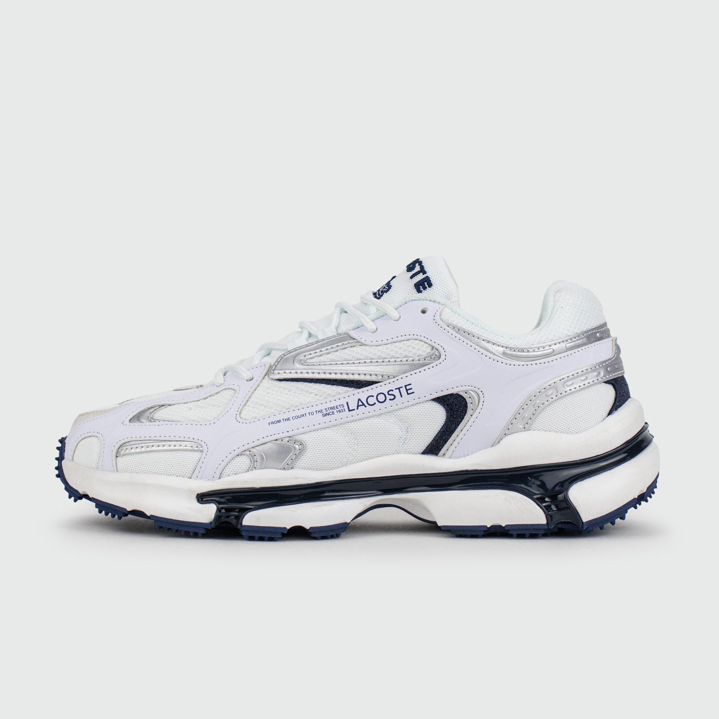 Кроссовки Lacoste LACOSTE L003 2K24 White Blue Кроссовки Lacoste LACOSTE L003 2K24 White Blue