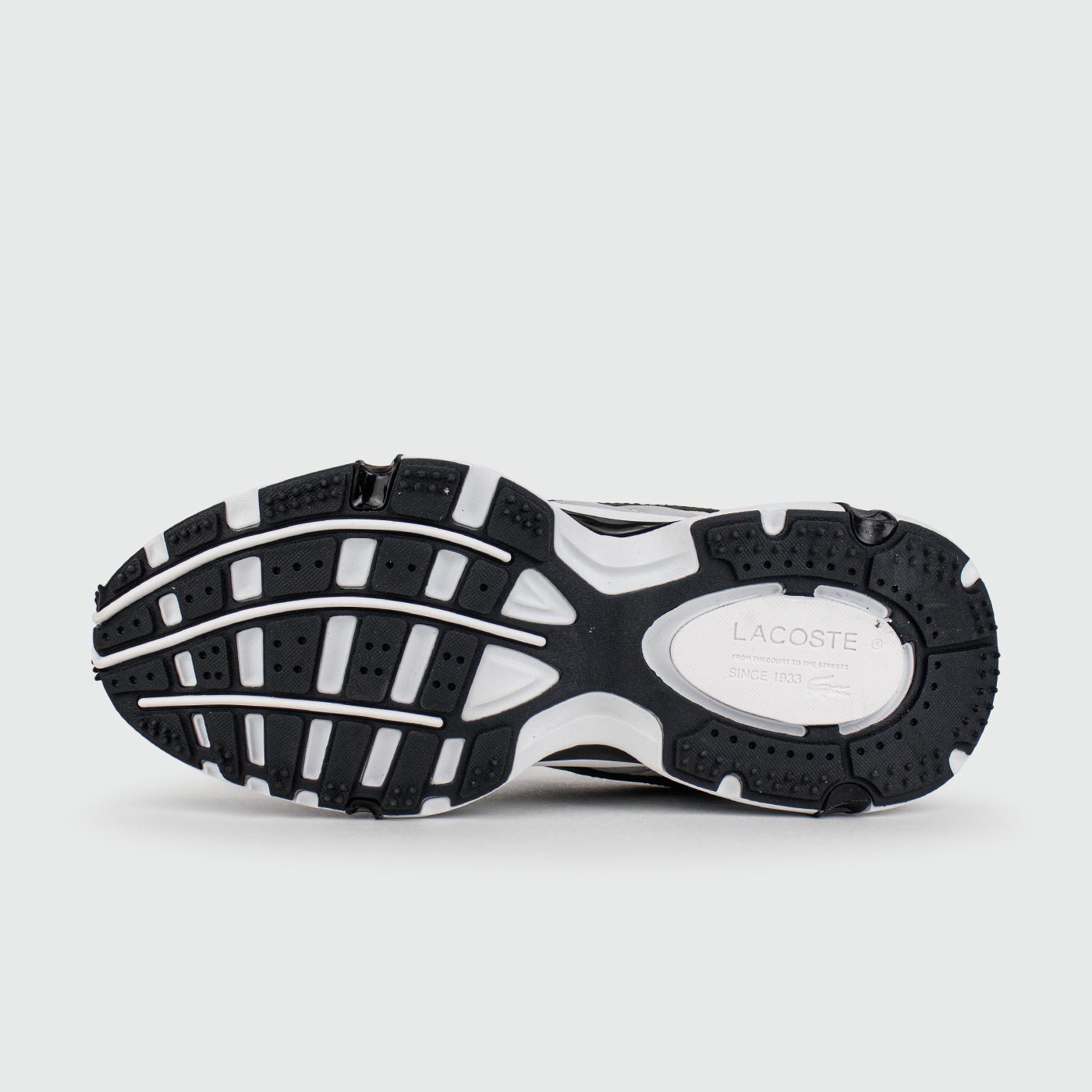 Кроссовки Lacoste LACOSTE L003 2K24 Silver Black White Кроссовки Lacoste LACOSTE L003 2K24 Silver Black White