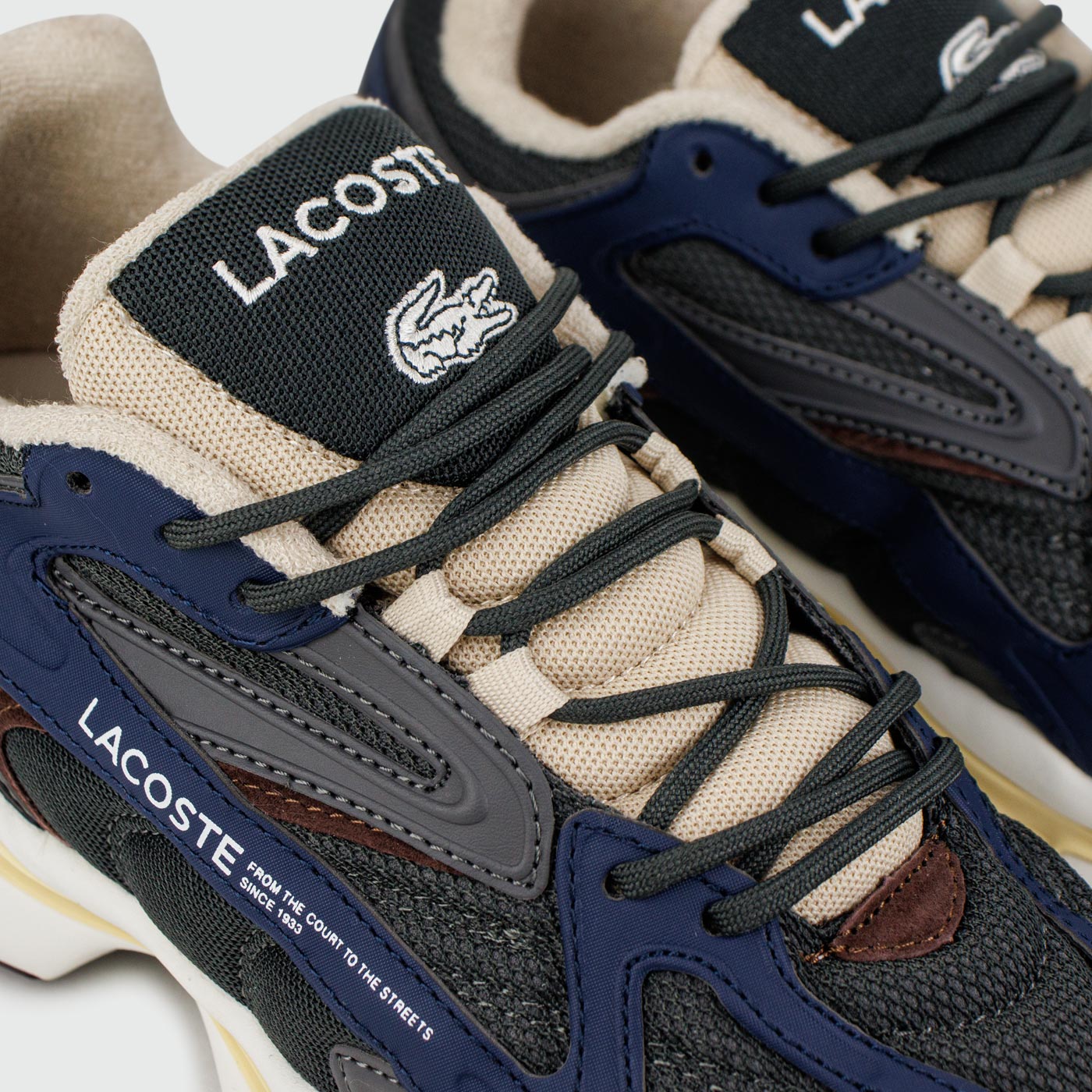 Кроссовки Lacoste LACOSTE L003 2K24 Blue Grey White Кроссовки Lacoste LACOSTE L003 2K24 Blue Grey White