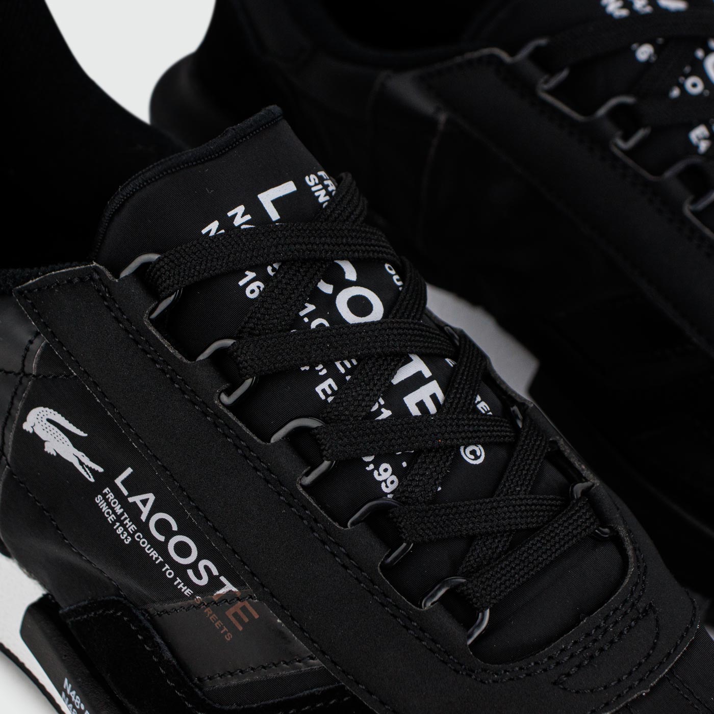 Кроссовки Lacoste Elite Active 224 Black White Кроссовки Lacoste Elite Active 224 Black White