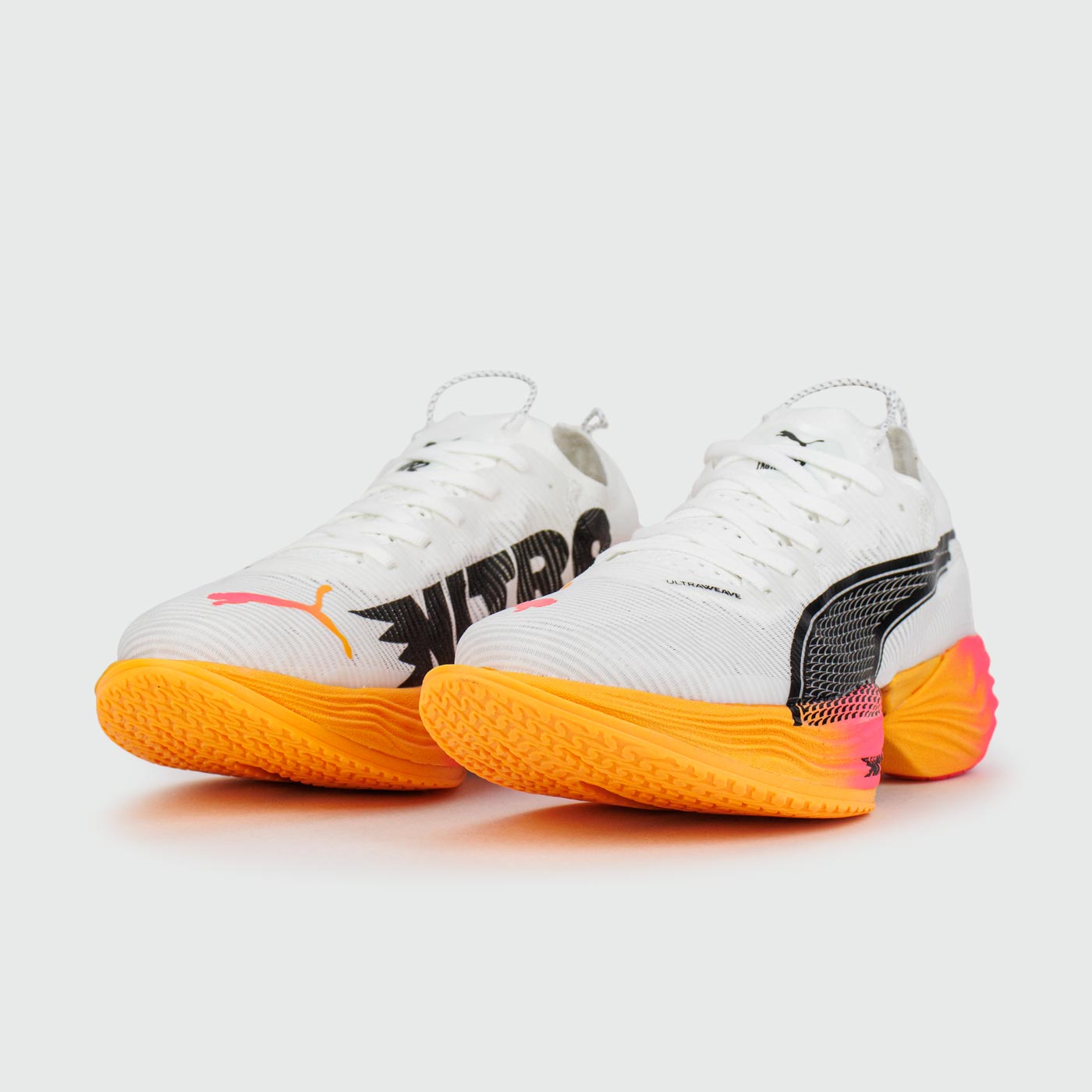 Кроссовки Puma Nitro Fast R Elite 2 White Yellow Кроссовки Puma Nitro Fast R Elite 2 White Yellow