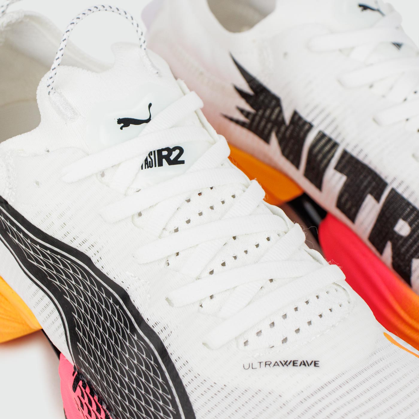 Кроссовки Puma Nitro Fast R Elite 2 White Yellow Кроссовки Puma Nitro Fast R Elite 2 White Yellow