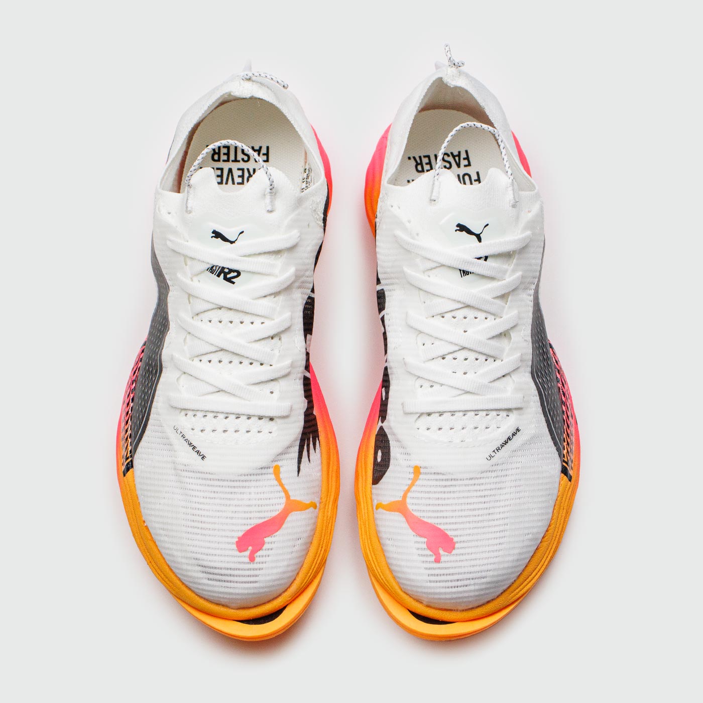 Кроссовки Puma Nitro Fast R Elite 2 White Yellow Кроссовки Puma Nitro Fast R Elite 2 White Yellow