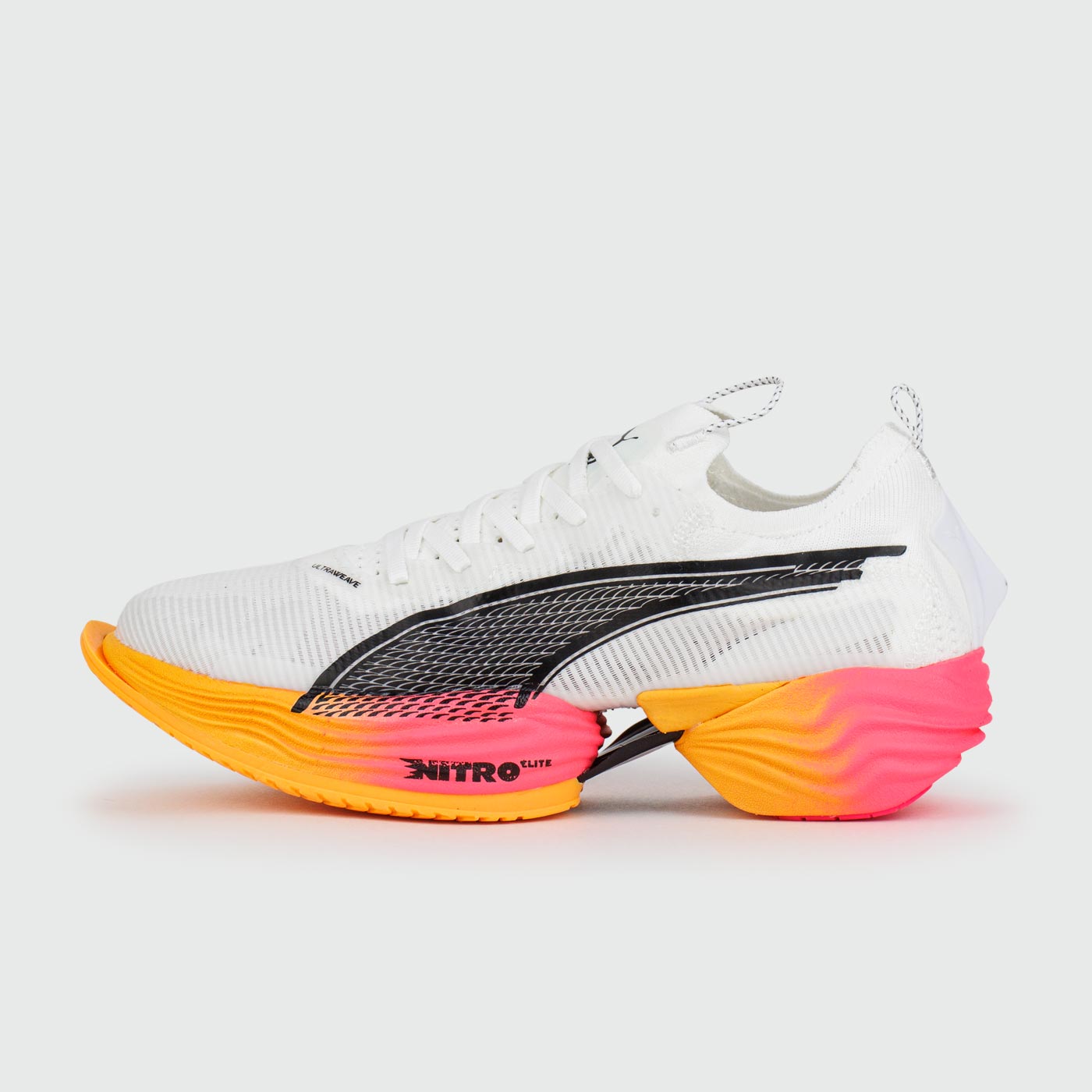 Кроссовки Puma Nitro Fast R Elite 2 White Yellow Кроссовки Puma Nitro Fast R Elite 2 White Yellow