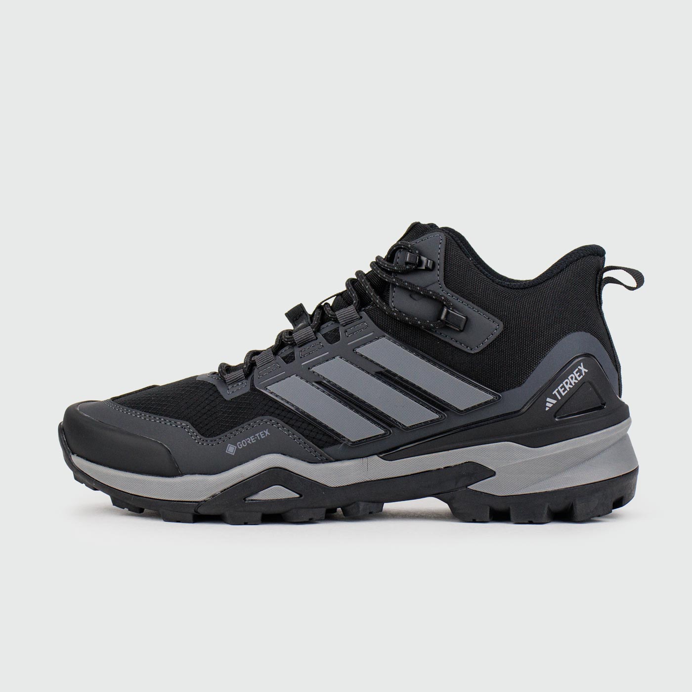 Ботинки Adidas Terrex AX4 Mid Grey Black Thermo Ботинки Adidas Terrex AX4 Mid Grey Black Thermo