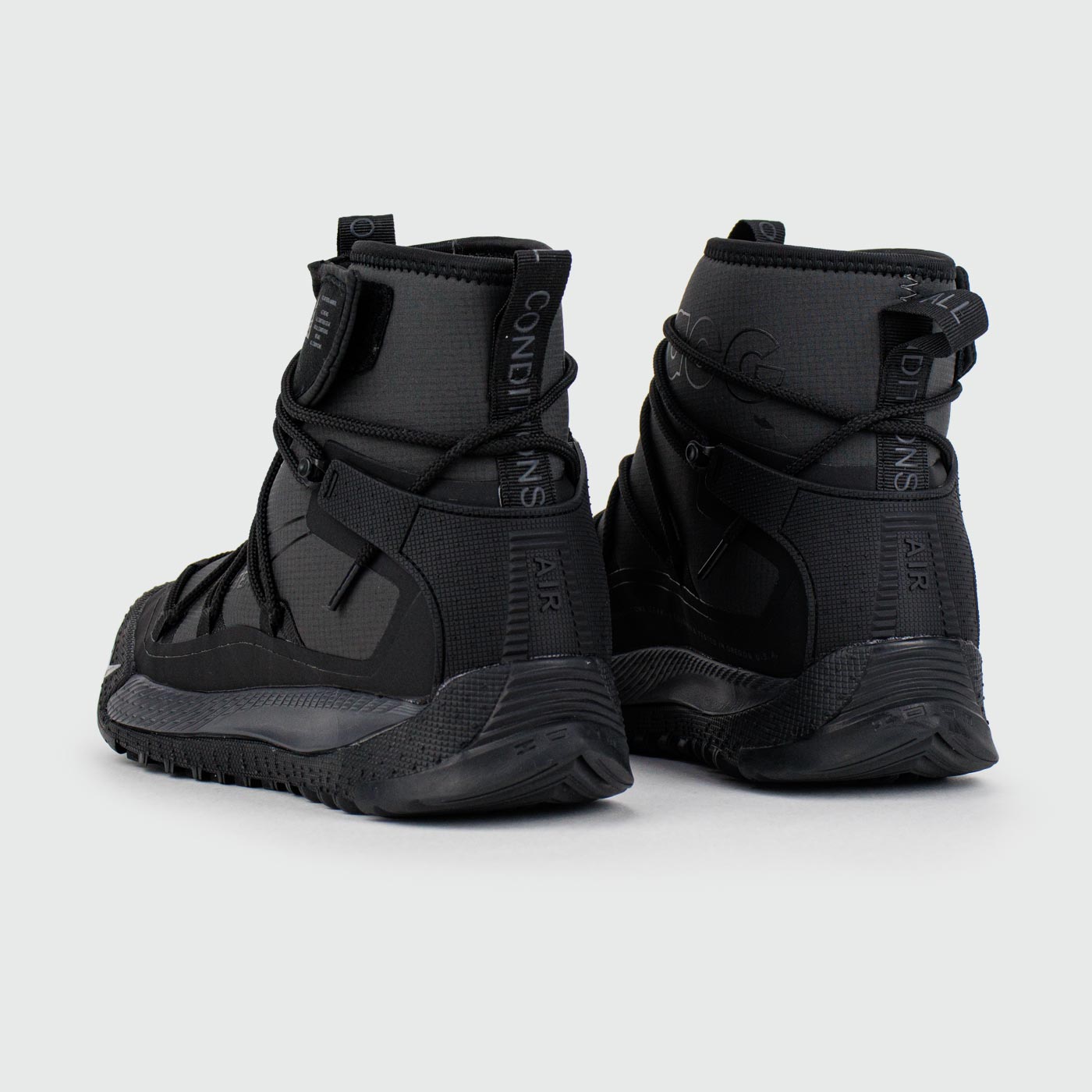 Кроссовки Nike ACG Terra Antarktik Grey Black with Fur Кроссовки Nike ACG Terra Antarktik Grey Black with Fur